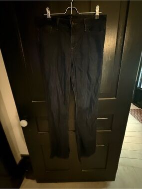 Joe's Jeans Black Straight-Leg Jeans